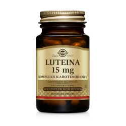 Solgar Luteina 15mg 30 kapsułek tabletki na wzrok SOLGAR POLSKA SP. Z O.O.