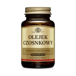 Solgar Olejek Czosnkowy 100 kapsułek ( data ważności 31.03.2025 ) inne produkty SOLGAR POLSKA SP. Z O.O.
