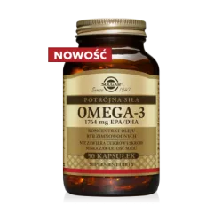 Solgar Omega-3 1764mg EPA/DHA 50 kapsułek Sprawny umysł SOLGAR POLSKA SP. Z O.O.