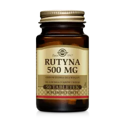 Solgar Rutyna 500 mg 50 tabletek inne produkty SOLGAR POLSKA SP. Z O.O.
