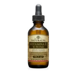 Solgar Naturalna Witamina E w płynie 59,2 ml na wzmocnienie krążenia SOLGAR POLSKA SP. Z O.O.