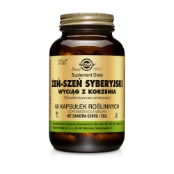 Solgar Żeń-Szeń Syberyjski Wyciąg z Korzenia 60 kapsułek żeń-szeń SOLGAR POLSKA SP. Z O.O.