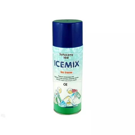 Icemix sztuczny lód w aerozolu x 400 ml stłuczenia i siniaki TECWELD PIEKARY ŚLĄSKIE