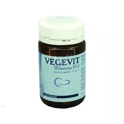 Vegevit Witamina B12 x 100 tabletek witaminy z grupy B ORKLA CARE S.A.