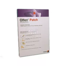 Olfen Patch - plaster leczniczy 140mg x 5 sztuk maści żele i plastry TEVA PHARMACEUTICALS POLSKA SP. Z O. O.