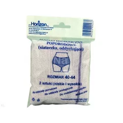 Majtki higieniczne poporodowe 40-44 x 2 sztuki bielizna poporodowa HORIZON