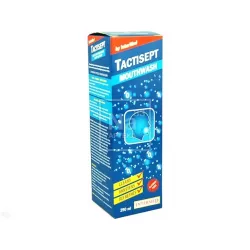 Tactisept płyn do płukania jamy ustnej 250 ml preparaty na suche gardło TACTICA PHARMACEUTICALS SP. Z O.O.