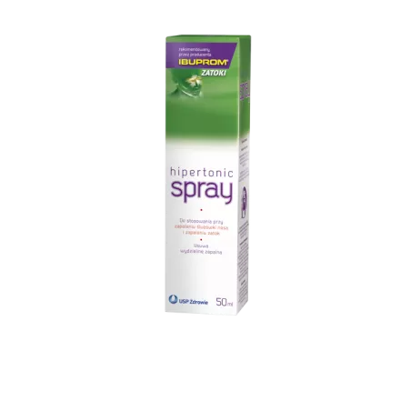 Hipertonic spray ibuprom zatoki x 50 ml leki na katar USP ZDROWIE SP. Z O.O