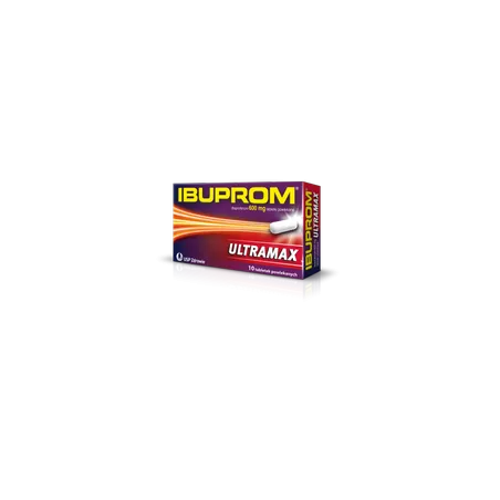 Ibuprom Ultramax 600 mg x 10 tabletek tabletki przeciwbólowe US PHARMACIA SP. Z O.O.