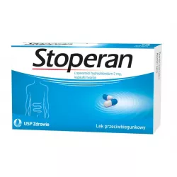 Stoperan 18 kapsułek biegunka US PHARMACIA SP. Z O.O.