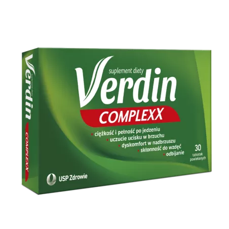 Verdin Complexx x 30 tabletek niestrawność US PHARMACIA SP. Z O.O.
