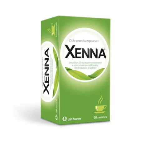 Xenna Fix x 20 torebek ( data ważności 31.10.2024 ) preparaty na zaparcia US PHARMACIA SP. Z O.O.