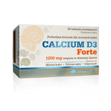 Olimp Calcium D3 Forte 60 tabletek osteoporoza OLIMP LABORATORIES