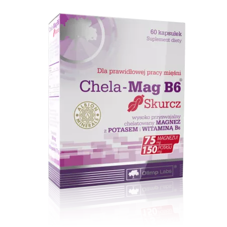 Chela-Mag B6 Skurcz x 60 kapsułki magnez OLIMP LABORATORIES