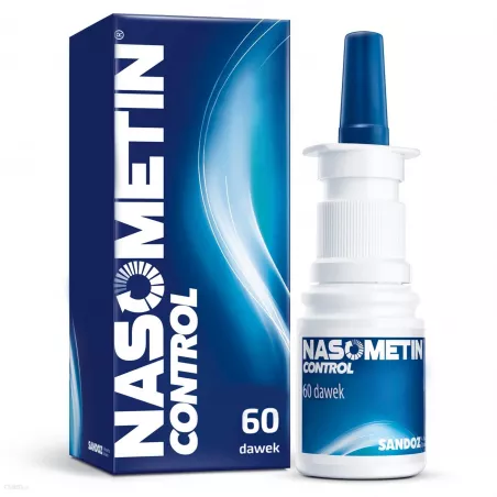 Nasometin Control (Mometas Sand) aerozol 60 dawek krople do nosa na alergię SANDOZ GMBH