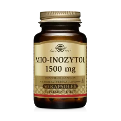 Solgar Mio-Inozytol 500 mg 50 kapsułek witaminy z grupy B SOLGAR POLSKA SP. Z O.O.