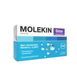 Molekin Osteo x 60 tabletek osteoporoza N.P.ZDROVIT SP Z O.O.