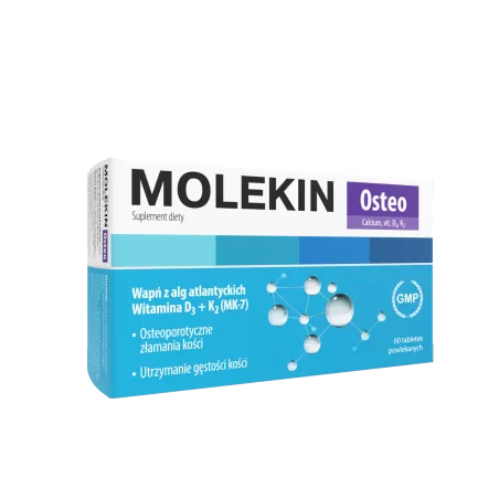 Molekin Osteo x 60 tabletek osteoporoza N.P.ZDROVIT SP Z O.O.