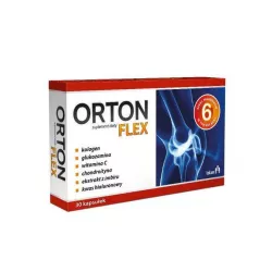 Orton Flex kapsułki x 30 kapsułek stawy PRZEDSIĘBIORSTWO FARMACEUTYCZNE LEK-AM SP. Z O.O.