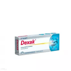 Dexak tabletki powlekane 25mg x 30 tabletek Zdrowie BERLIN CHEMIE AG