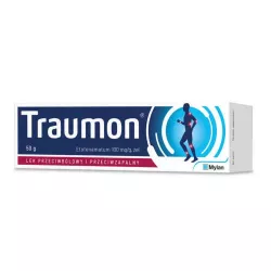 Traumon żel 100mg/g x 50 g maści żele i plastry MYLAN HEALTHCARE SP. Z O.O.