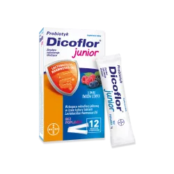 Dicoflor Junior x 12 saszetek preparaty na odporność dla dzieci BAYER SP. Z O.O.