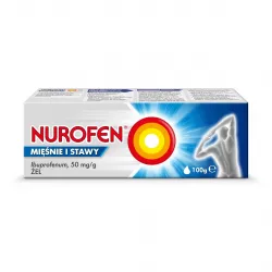 Nurofen Mięśnie i Stawy żel 50mg/g x 100 g maści żele i plastry RECKITT BENCKISER POLAND S.A.