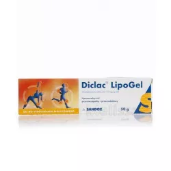 Diclac Lipogel żel 10mg/g x 100 g maści żele i plastry SANDOZ GMBH