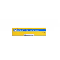 Dolgit krem 50mg/g x 50 g maści żele i plastry DOLORGIET PHARMACEUTICALS