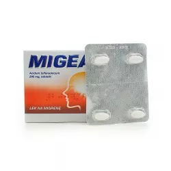 Migea 200mg x 4 tabletek tabletki przeciwbólowe SANDOZ GMBH