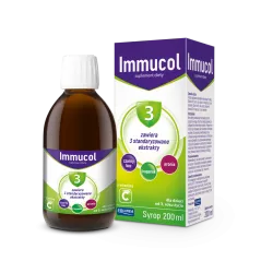 Immucol 3 syrop x200 ml preparaty na odporność dla dzieci SOLINEA SP. Z O.O. SP.K.