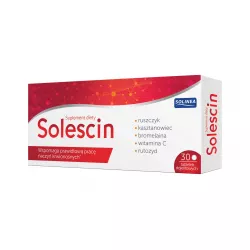 Solescin x 30 tabletek dojelitowych preparaty na żylaki SOLINEA SP. Z O.O. SP.K.