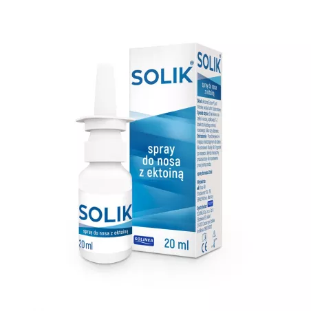 Solik Spray do nosa 200 dawek pięlęgnacja nosa SOLINEA SP. Z O.O. SP.K.