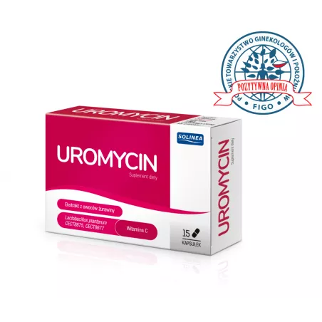 Uromycin 15 kapsułek infekcje SOLINEA SP. Z O.O. SP.K.