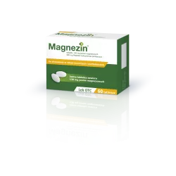 Magnezin 0,13g Mg2 60 tabletek magnez GEDEON RICHTER POLSKA SP.Z O.O.