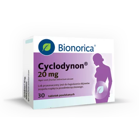 Cyclodynon 20mg x 30 tabletek Menopauza Andropauza BIONORICA SE