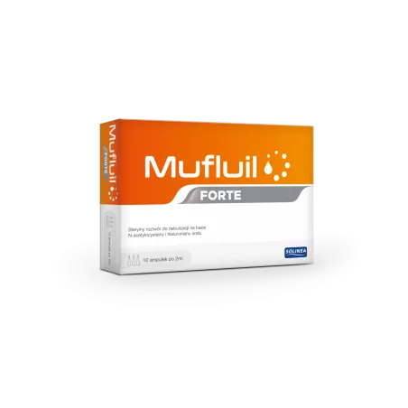 Mufluil Forte 2ml x 10 amp leki na katar SOLINEA SP. Z O.O. SP.K.