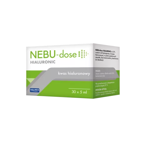 Nebu-Dose hialuronic roztwór izotoniczny do inhalacji 30 ampułek leki na katar SOLINEA SP. Z O.O. SP.K.