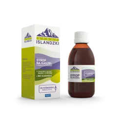 Syrop Islandzki na kaszel 200 ml leki na kaszel SOLINEA SP. Z O.O. SP.K.
