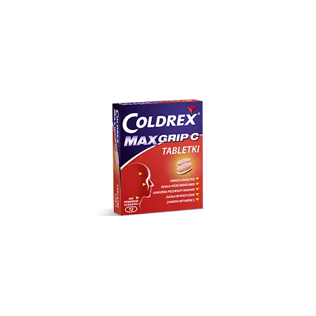 Coldrex Maxgrip C x 24 tabletek leki na gorączkę OMEGA PHARMA POLAND SP Z OO