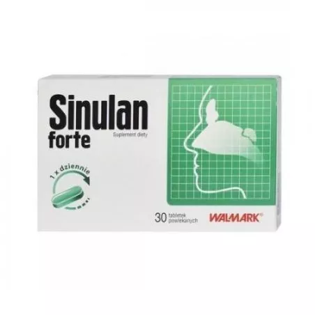 Sinulan Forte 30 tabletek chore zatoki WALMARK SP. Z O.O.