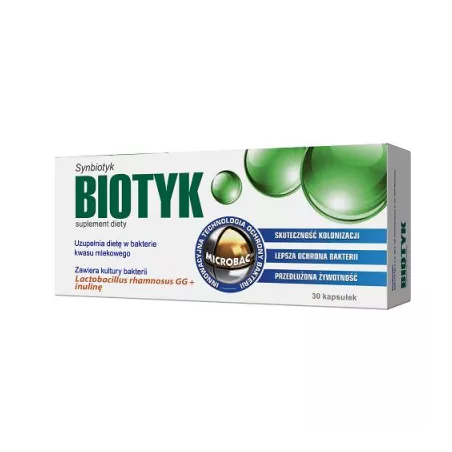 Biotyk x 30 kapsułek probiotyki na trawienie LABORATOIRE CHAUVIN S.A.