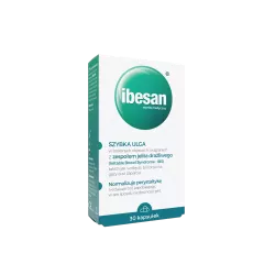 Ibesan x 30 kapułek preparaty na jelito drażliwe N.P.ZDROVIT SP Z O.O.