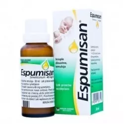 Espumisan krople 40mg/ml x 30 ml preparaty na wzdęcia BERLIN CHEMIE AG