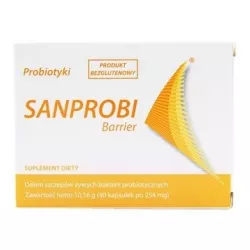 Sanprobi Barrier x 40 kapsułek probiotyki na trawienie SANPROBI SP. Z O.O. SP.K.