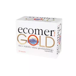 Ecomer Gold 500 mg x 60 tabletek tran i omega ZAKŁAD FARMACEUTYCZNY AMARA SP. Z O.O.