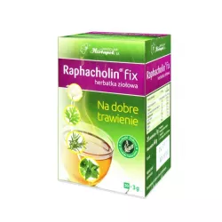 Raphacholin fix herbatka ziołowa 20 saszetek niestrawność WROCŁAWSKIE ZAKŁADY ZIELARSKIE "HERBAPOL" S.A.