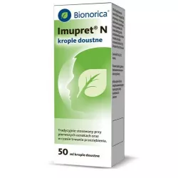 Imupret N krople doustne x 50ml naturalne preparaty na odporność BIONORICA SE