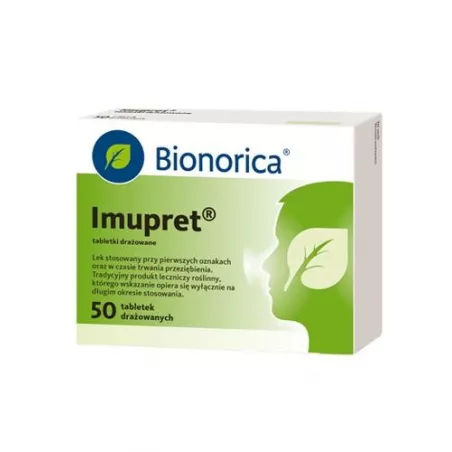 Imupret x 50 tabletek naturalne preparaty na odporność BIONORICA SE