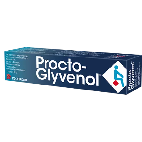 Procto-Glyvenol krem 30 g preparaty na hemoroidy RECORDATI POLSKA SP. Z O.O.